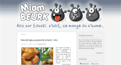 Desktop Screenshot of miambeurk.fr